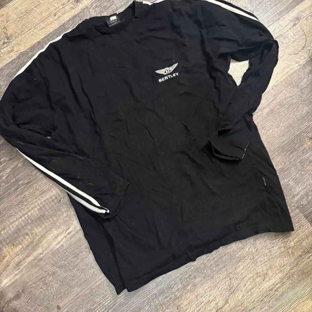 Bentley black long sleeve shirt Size XL
